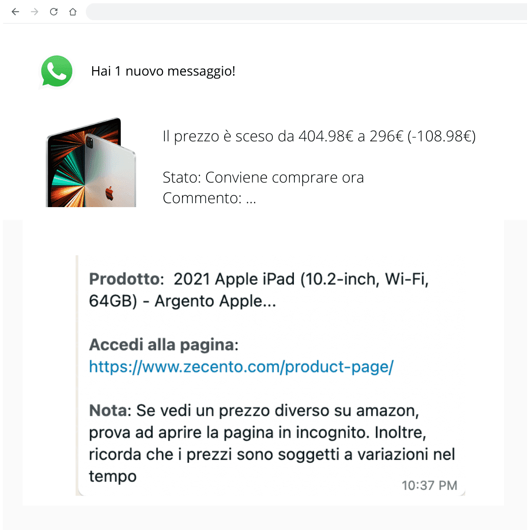 Demo Page Extension Zecento Demo page extension zecento